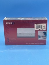 D-Link dlinkgo 5-Port Gigabit Desktop Switch GO-SW-5G White New Sealed picture