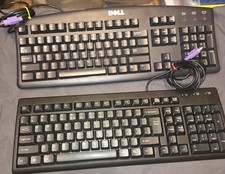 Home Office Upgrade Standard Keyboards Lot Of  (2) Used In Great Working Order picture