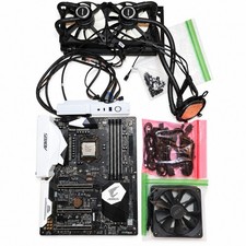 Gigabyte AORUS Z270X Gaming 5 i7-7700K Antec 240mm AIO Fan Lot Untested picture