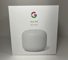 Google Nest Wifi H2E AC1200 2x2 Dual-Band Add on Point Snow (white) New picture
