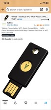 Yubico Security Key NFC (Black) Brand New picture