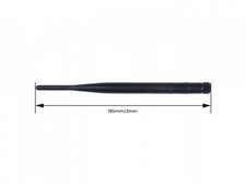 2.8dBi Long Range Antenna - SMA male - 868MHz - 195mm Smart Home NEW picture
