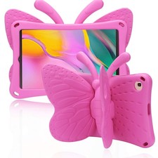 Simicoo Samsung Galaxy Tab A 10.1 2021 2019 Kids case Cute Butterfly Case wit... picture