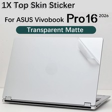 Pre-cut 1x Top Skin Sticker For ASUS Vivobook Pro 16 2026 M5650G S5650A picture