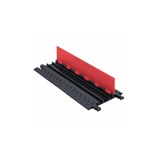 CHECKERS GD3X75-ST-O/B Cable Protector,Hinged,3 Channels,3 ft. 22F227 picture
