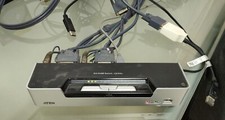 ATEN CS1642A 2-Port USB 2.0 and Dual-View DVI KVMP Switch w/cables & HDMI Adapt, picture