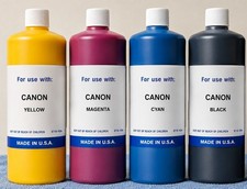 4 x COMPATIBLE BULK REFILL INK CANON MAXIFY GX7021 7021 (C-Y-M-K) (4,000ML) picture