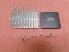INTEL Pentium Pro 200 Socket 8 CPU w/ Heatsink -- SL25A -- 200MHz 1M picture