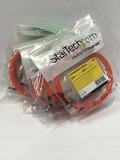 Lot of 12 StarTech 2m Fiber Optic Cable Multimode Duplex 62.5/125 LSZH FIBSTST2 picture