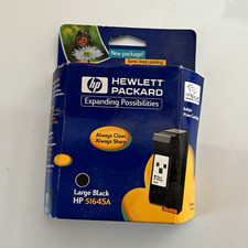 HP Genuine 51645A Inkjet Ink Cartridge Black for DeskJet 710 712 720 722 820 picture
