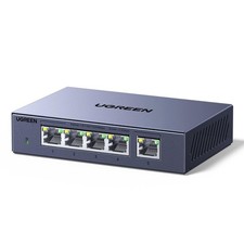 5-Port 2.5Gb Ethernet Switch, High-Speed Network Hub, Metal Case, Plug & Play picture