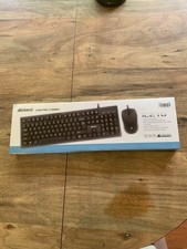 Inland USB PRE COMBO Wired Keyboard w/ Mouse iC210 Slightly Damaged Box picture
