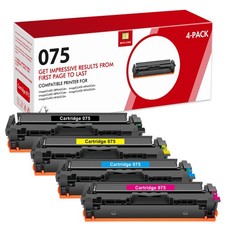 075 Toner Cartridge Set for Canon Color ImageCLASS LBP646Cdw MF665CDW MF662CDW picture