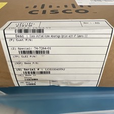Cisco CUVA-V3 VT Camera III Logitech Unified Computer Webcam 74-7264-01 NEW picture