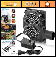 120mm 12V Small Blower Fan with Variable Speed Controller for HVAC Cooling picture