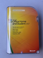 Microsoft MS Office Home and Student 2007 Word Excel PowerPoint OneNote W/ Key picture