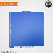 257x257mm Cold PEI Build Plate for Bambu Lab P1P/P1S/P2S/X2D/A1/X1/X1C, Low Temp picture