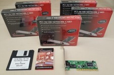(5) PCI 10/100 Intellinet Fast Ethernet Network Cards RealTek RTL8139D RJ45 NIB picture