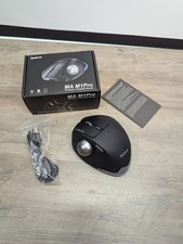 SABLUTE MA M1pro Ergonomic Adjustable DPI Wireless Trackball Mouse Black OpenBox picture
