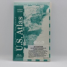 The Software Toolworks US Atlas IBM PC 1980’s Vintage Sealed 3.5” Diskette picture