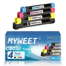 4-Pack C8030 Toner (BCMY) High Yield 006R01697 Compatible for AltaLink C8045 picture
