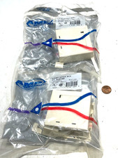 Lot Of 4 Tyco Electronics 1479488-1 TWO PORT OFFICE BOX Lt Almond SURFACE OUTLET picture