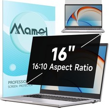 Nano Laptop Privacy Screen 16 Inch 16:10, Matte Anti Glare Blue Light Filter picture