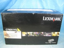 GENUINE LEXMARK C792X1YG - YELLOW HIGH YEILD CARTRIDGE -  - NEW picture