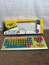 Crayola EZ Type Keyboard USB Plug & Play PC Computer Large Button Keys - Working picture