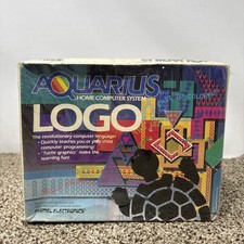 Aquarius Logo Home Computer System Teach Your Kids How To Program Vintage Sealed picture