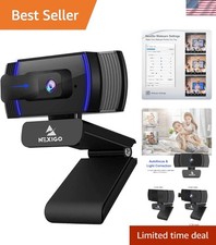 1080p Autofocus Webcam with Microphone - Perfect for Zoom & Teams picture
