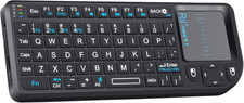 Rii 2.4G Mini Wireless Keyboard with Touchpad Mouse,Lightweight Portable picture