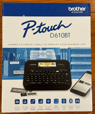 🔥NEW🔥Brother - P-touch PT-D610BT Wireless Label Printer - Black picture