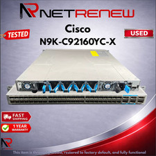 Cisco Nexus 9200 N9K-C92160YC-X  48p 1/10G/25G SFP+ 4p 100G QSFP28 picture