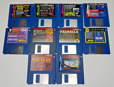 Lot of 10 AMIGA Floppy Disk Games - UNTESTED LOT 1 picture