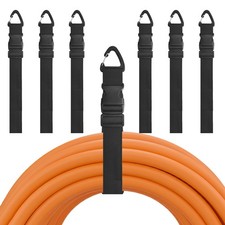 7PCS Heavy Duty Extension Cord Holder Organizer, 25.59IN Adjustable Storage S... picture