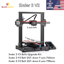Creality  X+Y Axis X 798Mm+Y 740Mm Closed-Loop Timing Belt for Ender 3 V2/V2 Neo picture