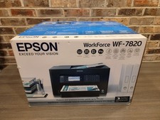 New Open Box Epson WF-7820 Wireless All-in-One Color Inkjet Printer picture