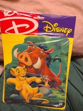 Vintage Disney Interactive Mouse Pad The Lion King Simba and Pumbaa Timon NEW  picture