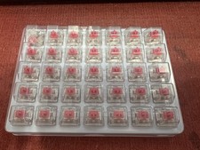 Gateron Aliaz Silent Tactile Keyboard Switches Pink 35 Count picture