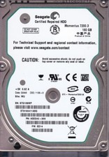 ST9160411ASG p/n: 9GEG42-300  s/n: 5TG.. QR: 100514991  160GB WU SATA  A22-36 picture