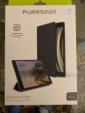 PureGear Folio Case for Apple iPad (5/6th Gen.)- Black/Clear (Slightly Used) picture