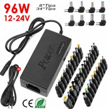 96W Universal Laptop Power Supply Charger Adapter 8/34 Tips for Notebook Charger picture