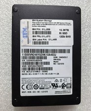 IBM Samsung PM1633A 15.36TB SSD SAS 12Gb/s MZ-ILS15THMLS-000M3 100% Health picture