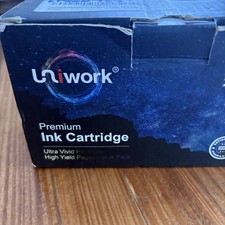 UNiWork Premium Ink Cartridges EPSON 127 Multipack Pink Black Yellow Blue 6 Ct picture
