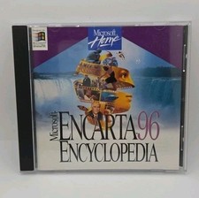 Microsoft Encarta 96 Encyclopedia CD-ROM Windows Macintosh Vintage Software BinB picture