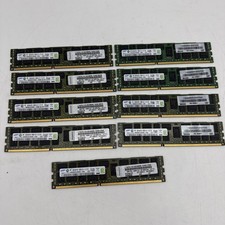 LOT 9x 8GB 2Rx4 PC3-10600R DDR3 ECC Registered Server RAM M393B1K70CH0 (J27) picture