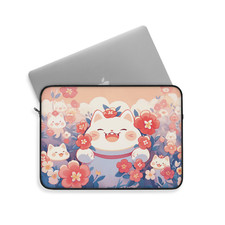 Kawaii Cat Laptop Sleeve 13