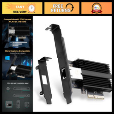 10Gbps PCIe Network Card, Marvell AQC113, RJ45, High-Speed NAS & Gaming, Linux C picture