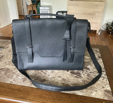 ECOSUSI Black Briefcase Messenger Bag picture